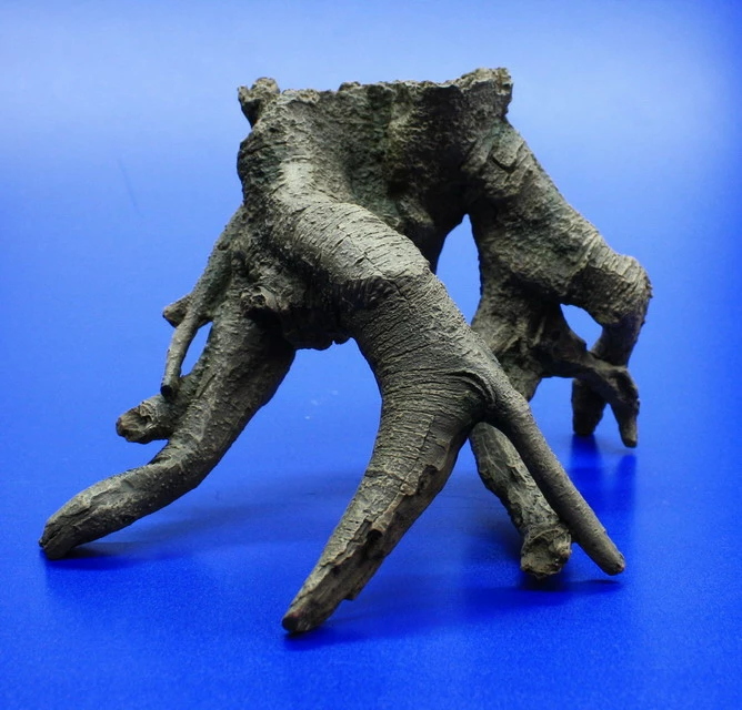 Hobby Rückwand-Wurzel Nr. 1, 140x210x160mm Aus Dunklem Kunststoff 3 Hobby Rückwand-Wurzel Nr. 1, 140x210x160mm Aus Dunklem Kunststoff