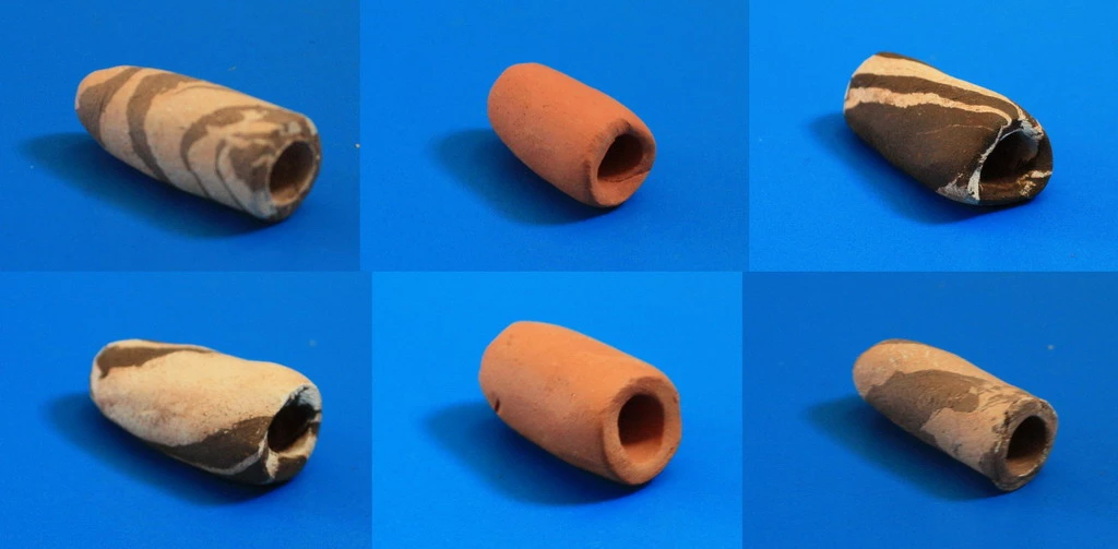 6 X Garnelenhöhlen Terrakotta/Regenbogen Aus Ton - Brut- Oder Versteckplätze 4 6 X Garnelenhöhlen Terrakotta/Regenbogen Aus Ton - Brut- Oder Versteckplätze – Bild 2