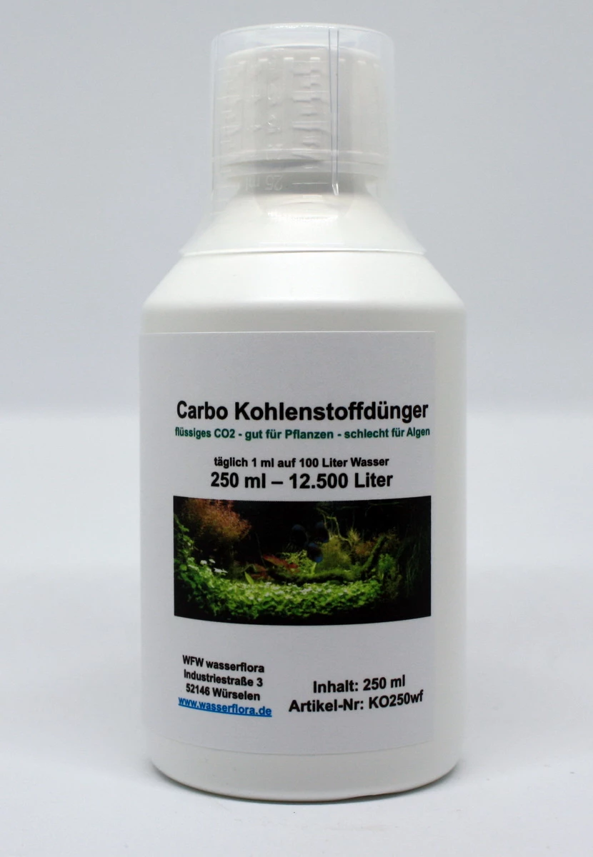 250 Ml Carbo Kohlenstoffdünger Für 12.500 Liter Wasser, Flüssiges CO2 - Gut Für Pflanzen - Schlecht Für Algen 3 250 Ml Carbo Kohlenstoffdünger Für 12.500 Liter Wasser, Flüssiges CO2 - Gut Für Pflanzen - Schlecht Für Algen
