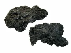 1 Stück Black Lava Rock / Lava-Fels Schwarz 6-8 Cm *Rarität*